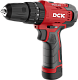 Дрель-шуруповерт DCK KDJZ23-10i(TYPE EK), аккум, ударная, бесщеточная, 10,8В, 35Н.м,