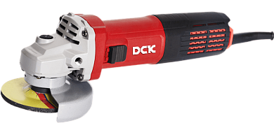 Машина шлифовальная угловая DCK KSM10-125, 1100Вт, 125мм, пылезащита, усиленые шестерни.