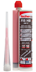 Химический анкер Fischer FIS HB 345 S, для динамических нагрузок, 360 мл
