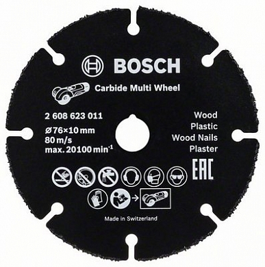 Отрезной диск Carbide Multi Wheel