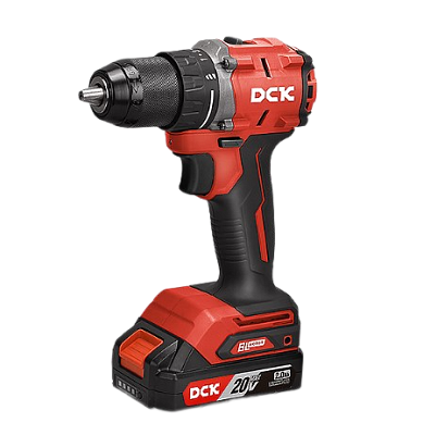 Дрель-шуруповерт DCK KDJZ2060i(TYPE AM), аккум., бесщеточная, ударная, 18В, 60Н.м.