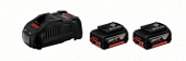 Базовый комплект 2 GBA18V5.0Ah+GAL 1880CV Professional 