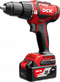 Дрель-шуруповерт DCK KDJZ05-13(TYPE EM), аккум., бесщеточная, 18В, 60Н.м.