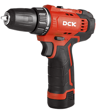 Дрель-шуруповерт DCK KDJZ23-10(TYPE EK), аккум., бесщеточная , 10,8В, 35Н.м